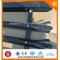 European D and W Head Steel Palisade Fencing